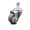Service Caster 3 Inch Thermoplastic Rubber Wheel Swivel 12mm Threaded Stem Caster SCC SCC-TS20S314-TPRB-M1215 - alternate 4